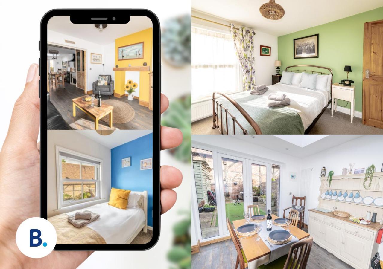 Stylish 2 Bedrooms Cosy & Bright Cottage, Pet Friendly, Sleeps 5, Titchfield Village - Summer Special Offer!! - By Blue Puffin Stays Eksteriør bilde